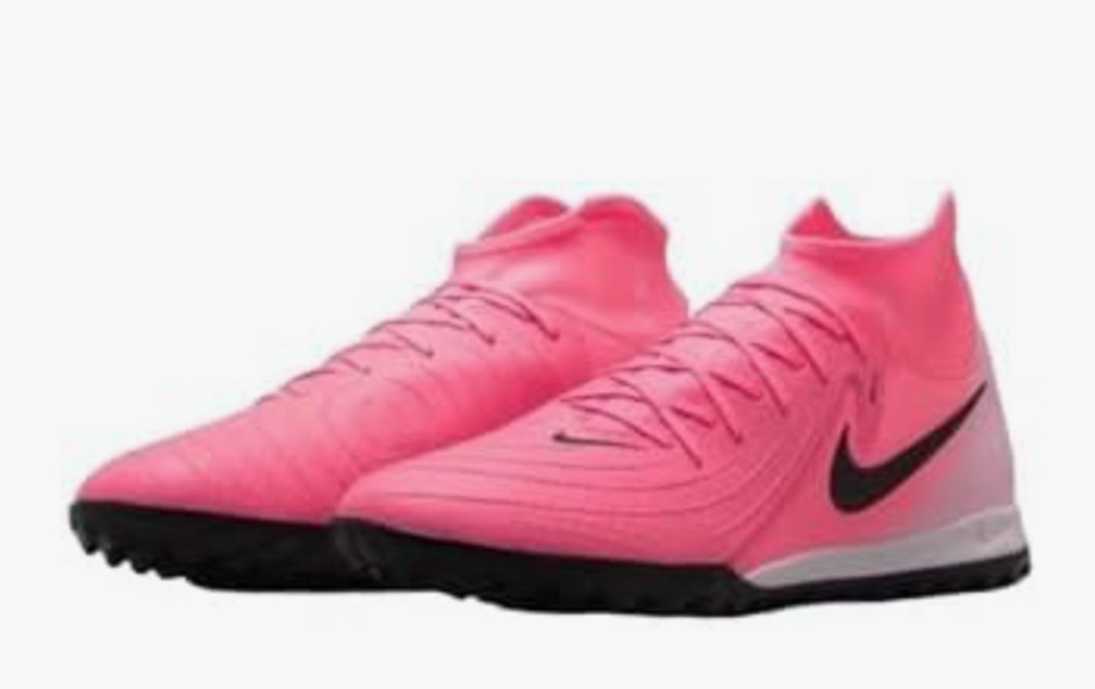 Nike Mens Phantom Luna 2 Academy TF Soccer Shoes Size 12 Pink Turf FJ2566 NWOB